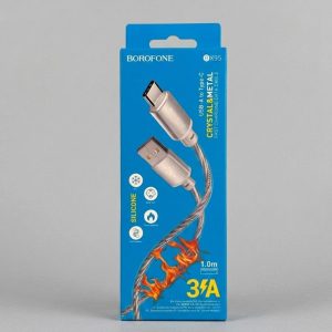 Metal fast charging data cable